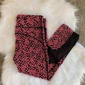 Nike Pink/Black Capri Tights